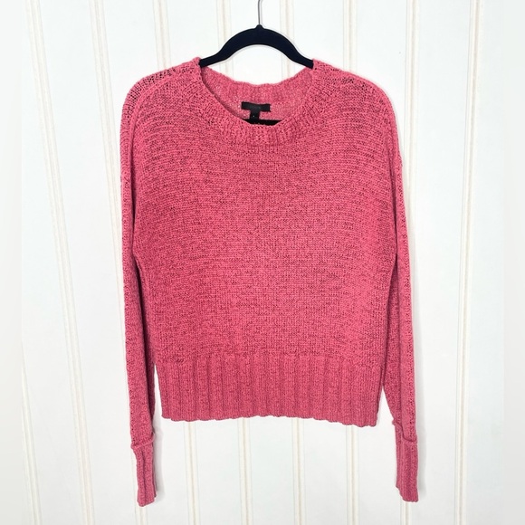 J. Crew Lightweight Wide Rib Crewneck Sweater 367 - Picture 1 of 6